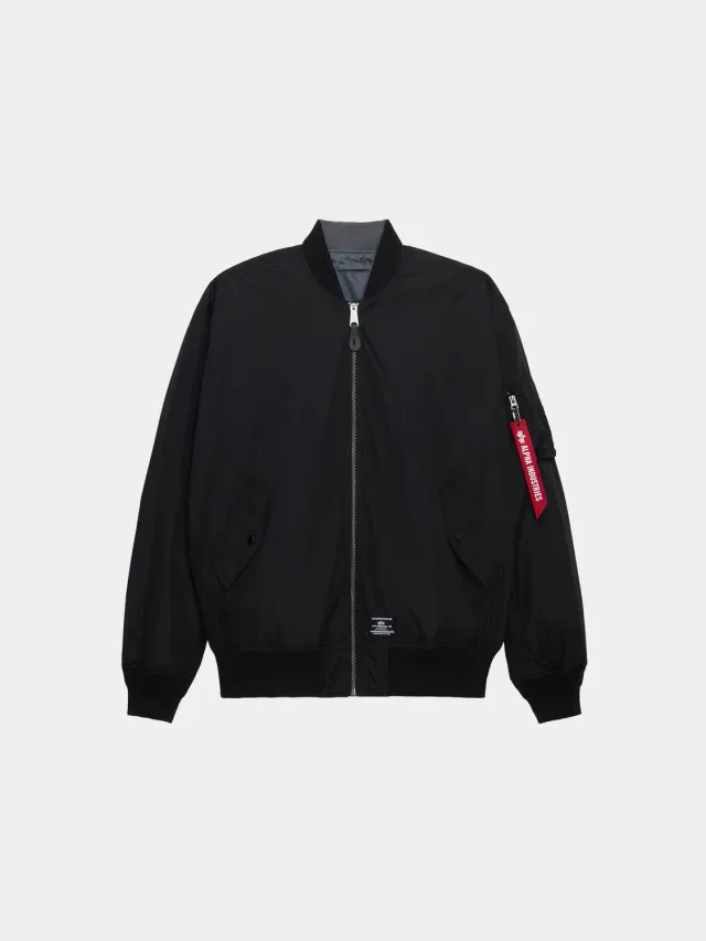 Alpha Industries L-2B bomber oversize réversible noir