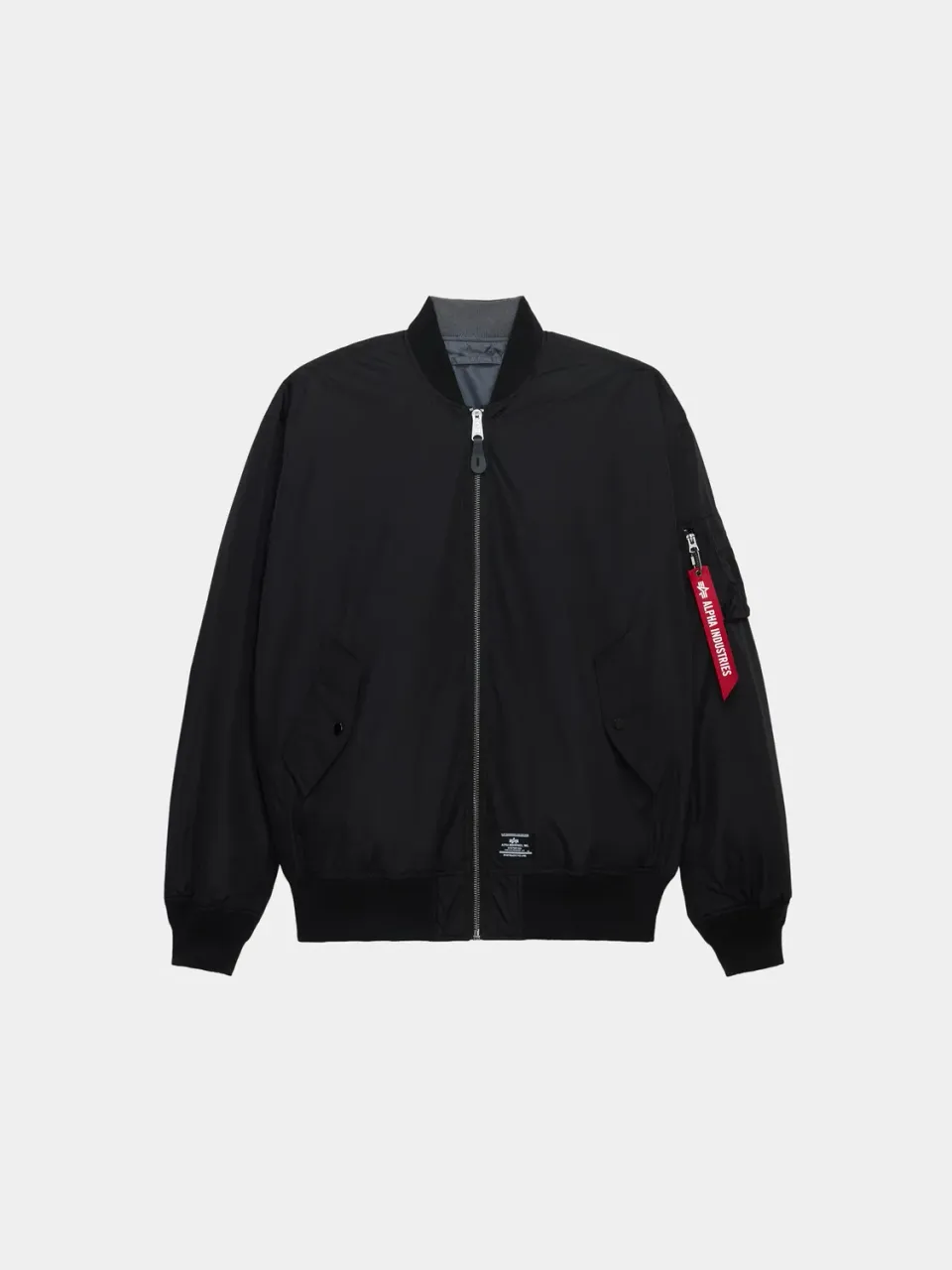 Alpha Industries L-2B bomber oversize réversible noir