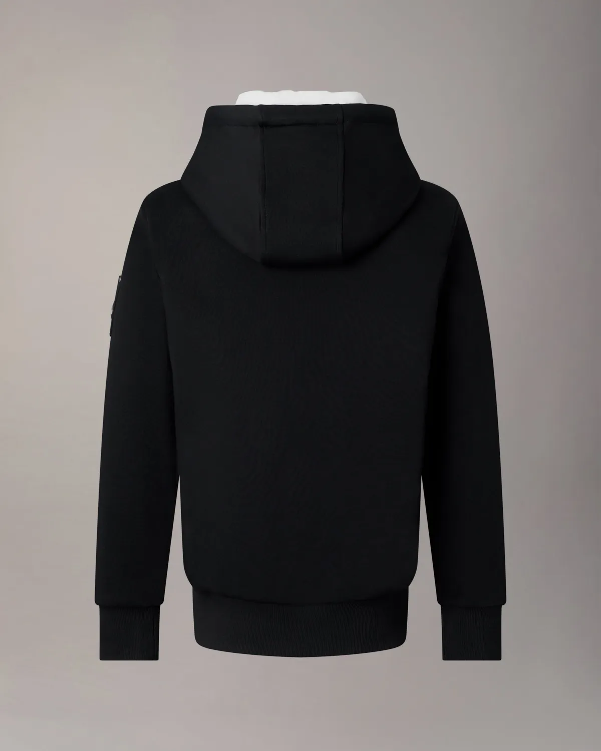 Moose Knuckles Classic Bunny sweat à capuche noir molleton