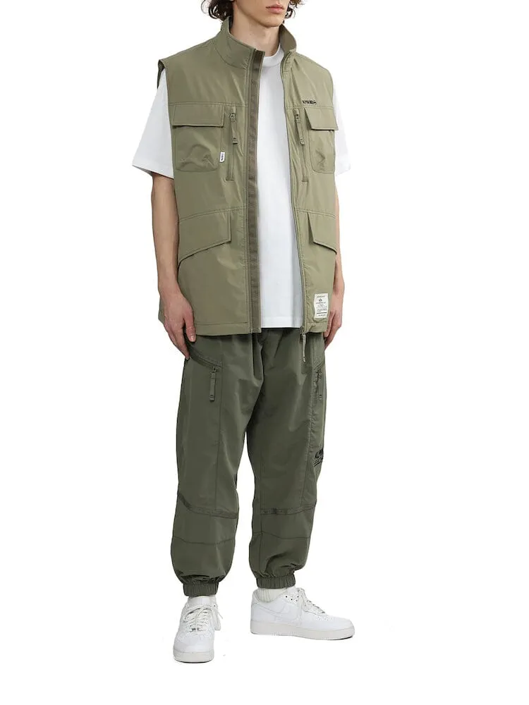 Alpha Industries UNFRM gilet tactique kaki nylon stretch