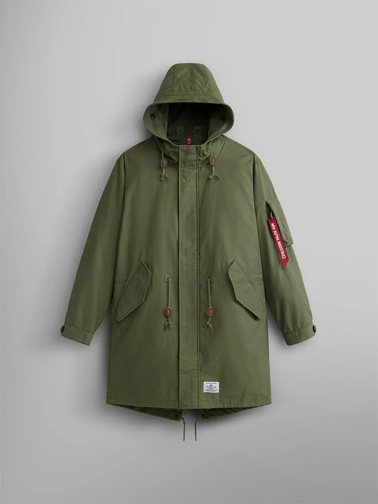 Alpha Industries M-59 Fishtail Mod parka noir coton