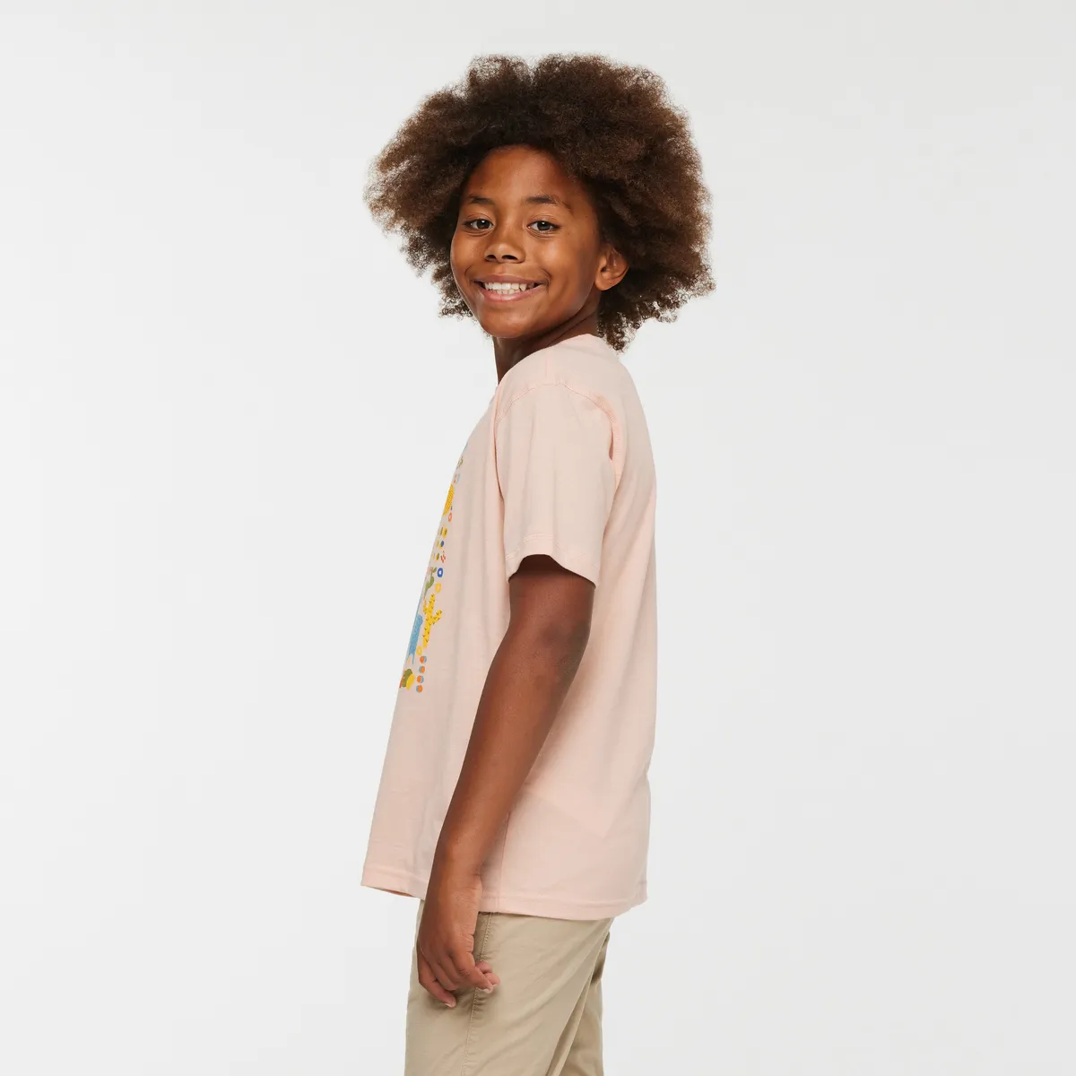 Cotopaxi Llama Party T-shirt enfant Rosewood fantaisie
