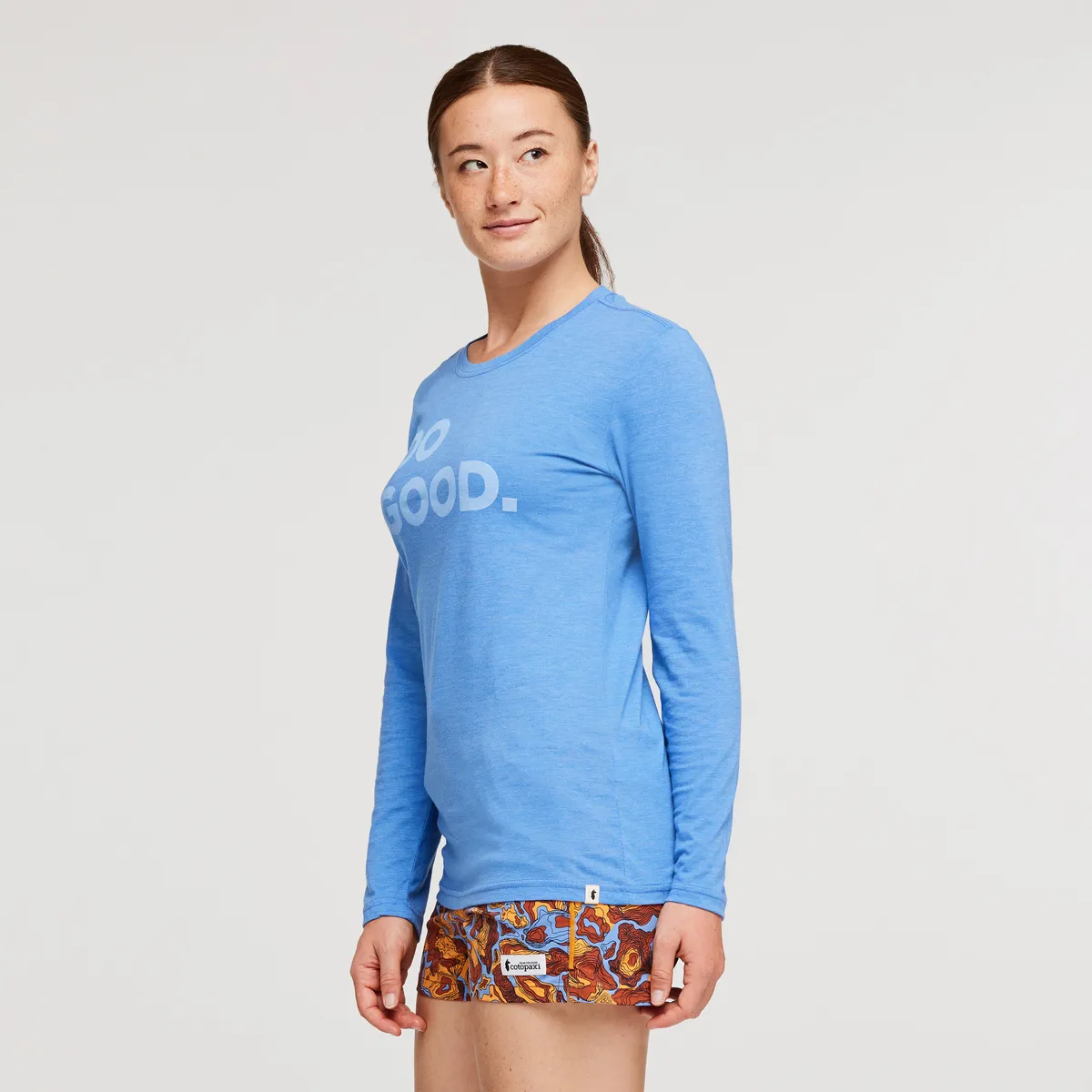 Cotopaxi Do Good t-shirt manches longues femme wine