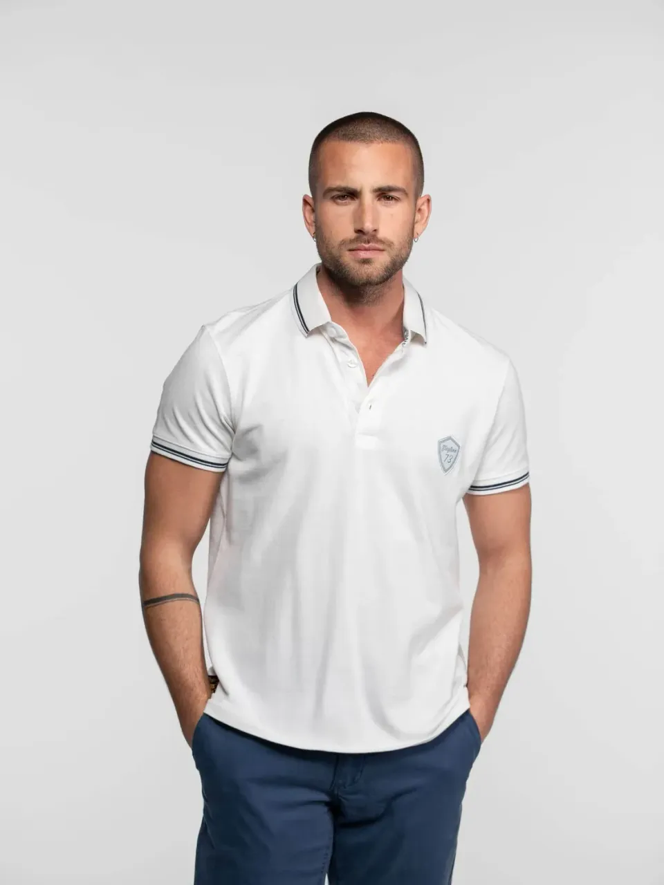 DAYTONA Arlo polo homme piqué coton