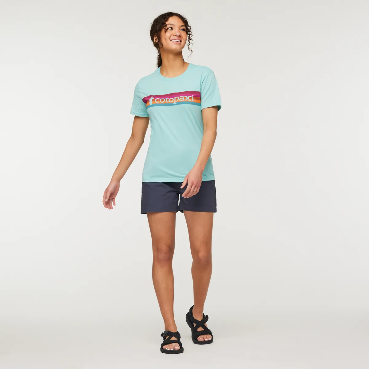 Cotopaxi Horizon t-shirt femme Heather Grey équitable