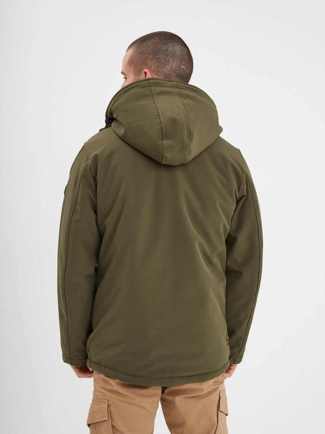 DAYTONA Carlow parka homme hiver noir softshell