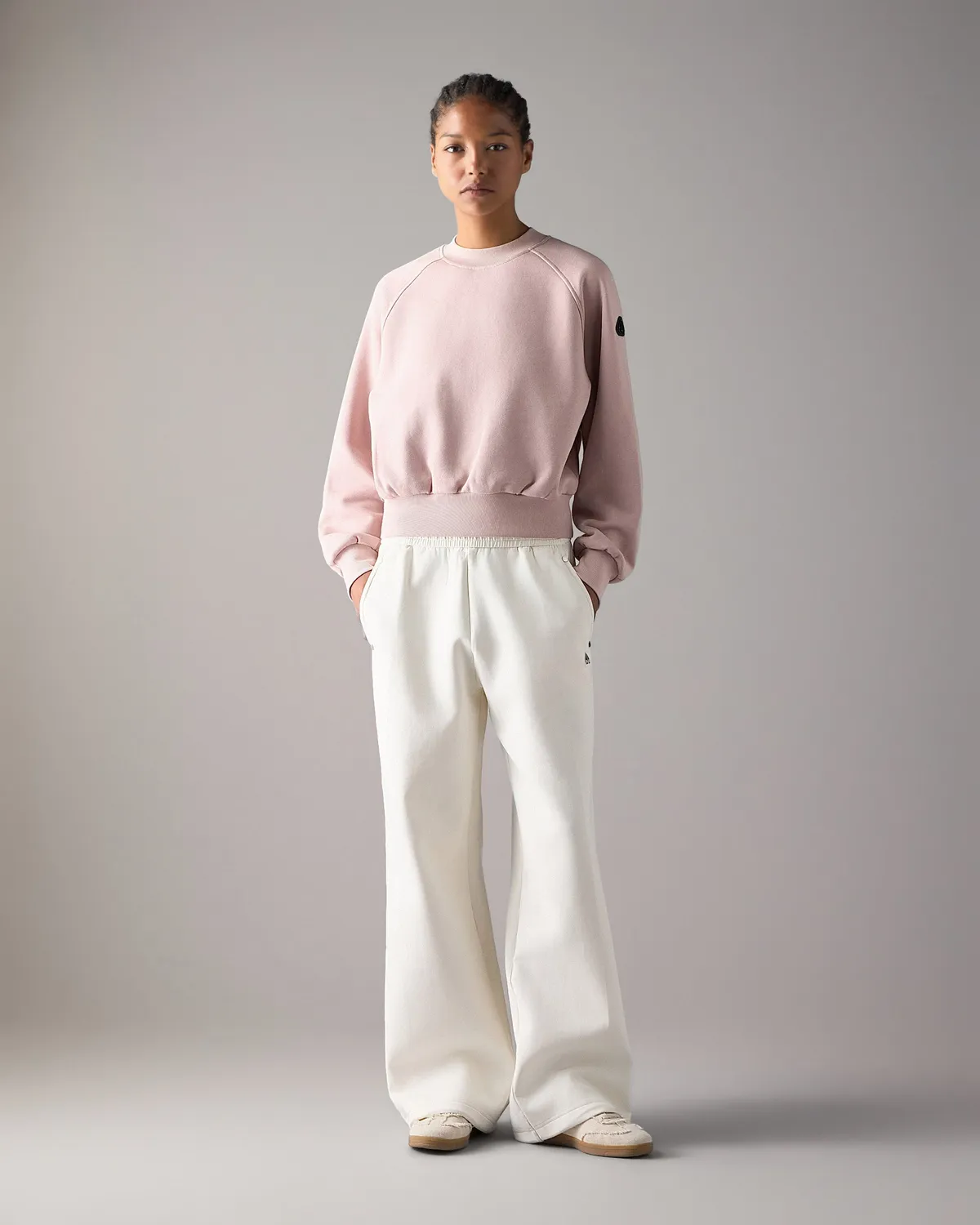 Moose Knuckles YYZ sweat col rond rosewood