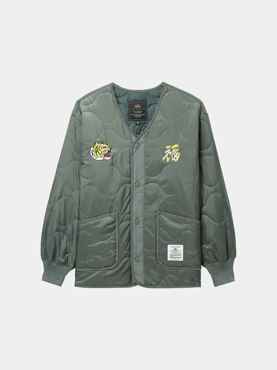Alpha Industries Unfrm Tiger Liner veste Olive nylon