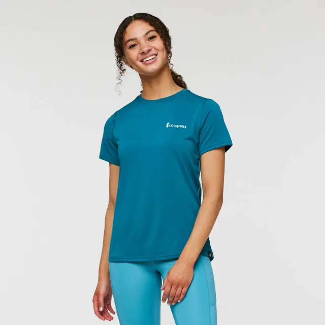 Cotopaxi Fino Tech Tee t-shirt femme Gulf séchage rapide