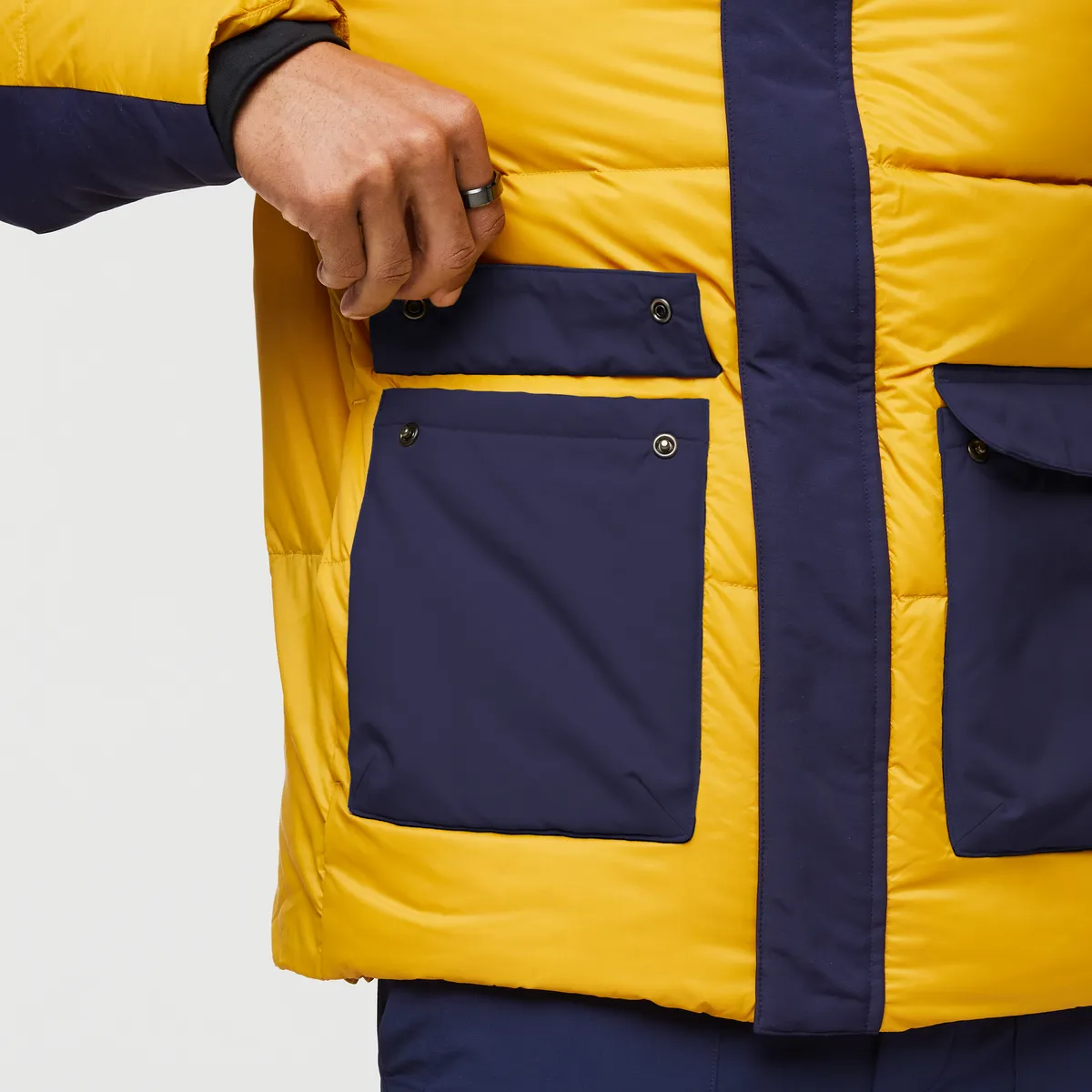 Cotopaxi Solazo Down parka homme Maritime Amber duvet 600