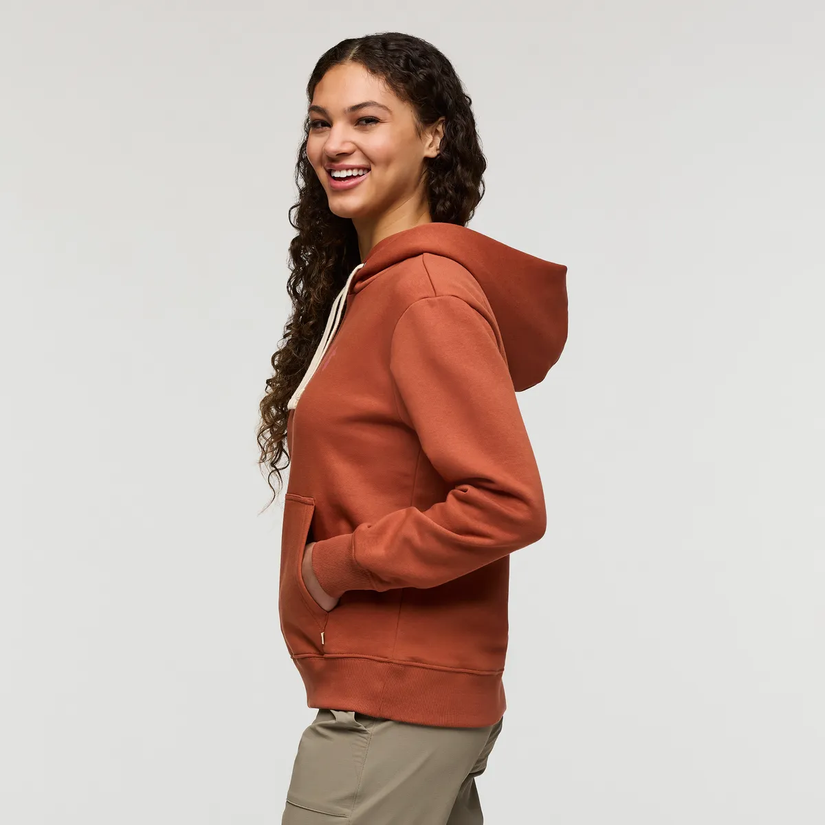 Cotopaxi Up and Up sweat hoodie femme Faded Brick molleton