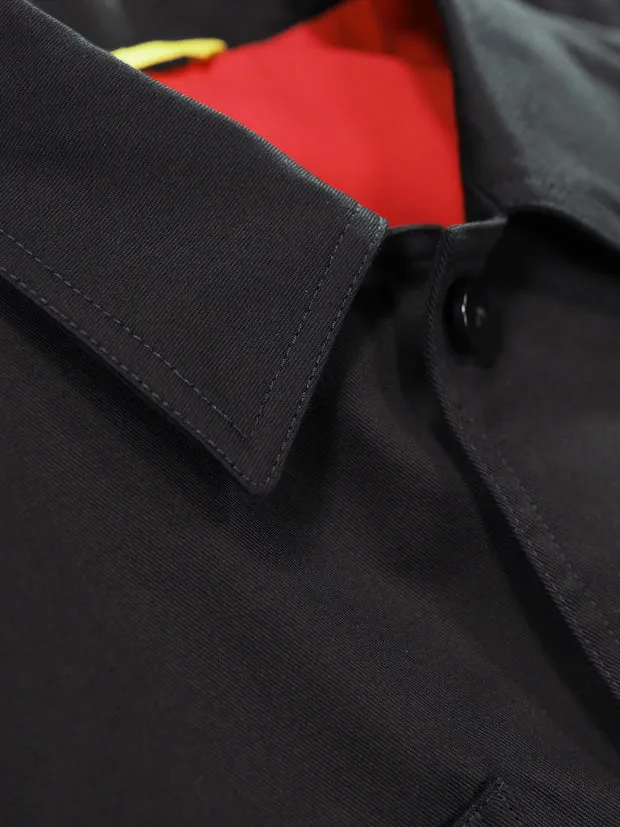 Hollington Lyon veste coton stretch noire