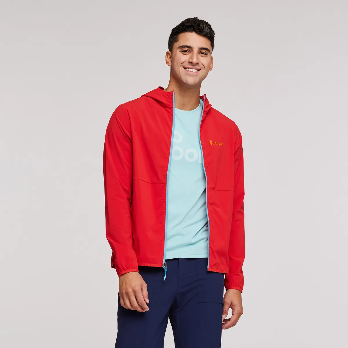 Cotopaxi Vuelta coupe-vent homme rouge léger imperméable
