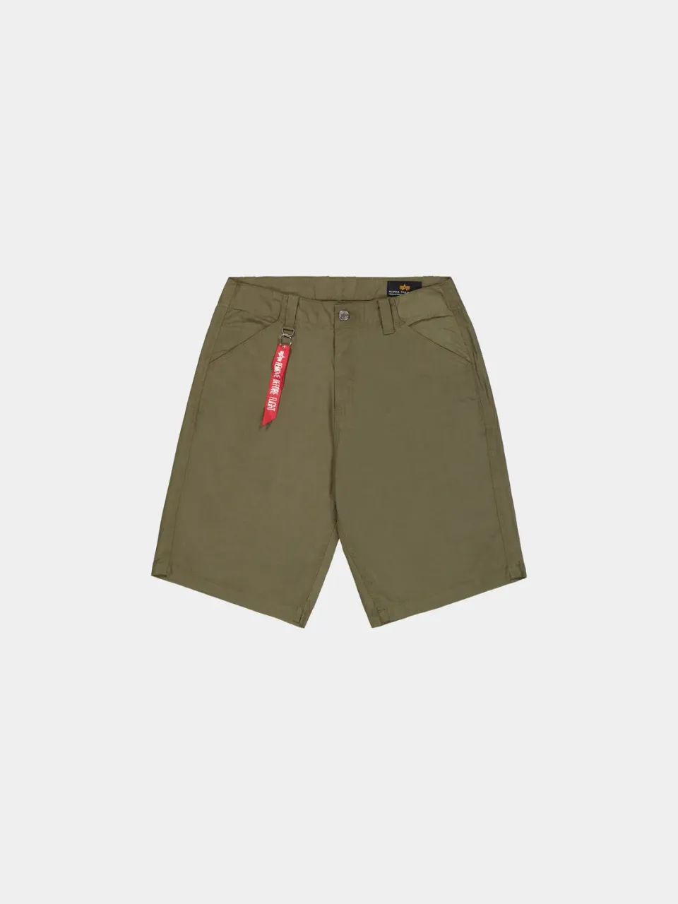 Alpha Industries P41 HBT short cargo homme olive grand été