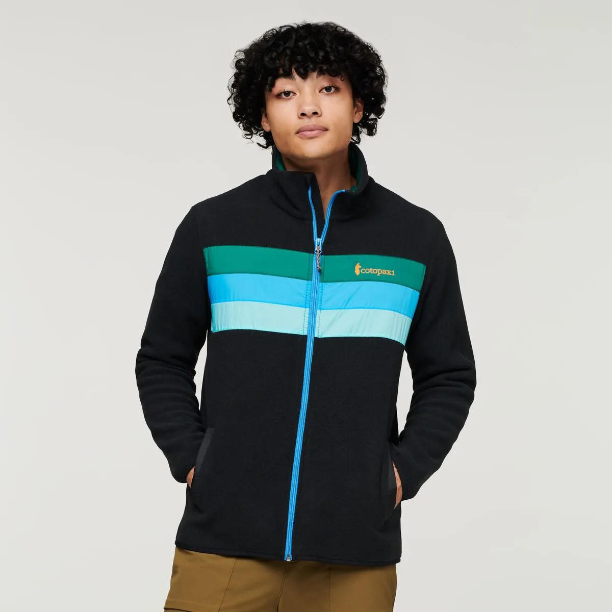 Cotopaxi Teca Fleece veste homme Skyfire polaire recyclée