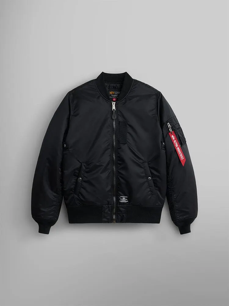 Alpha Industries MA-1 Mod bomber Sage nylon water-resistant