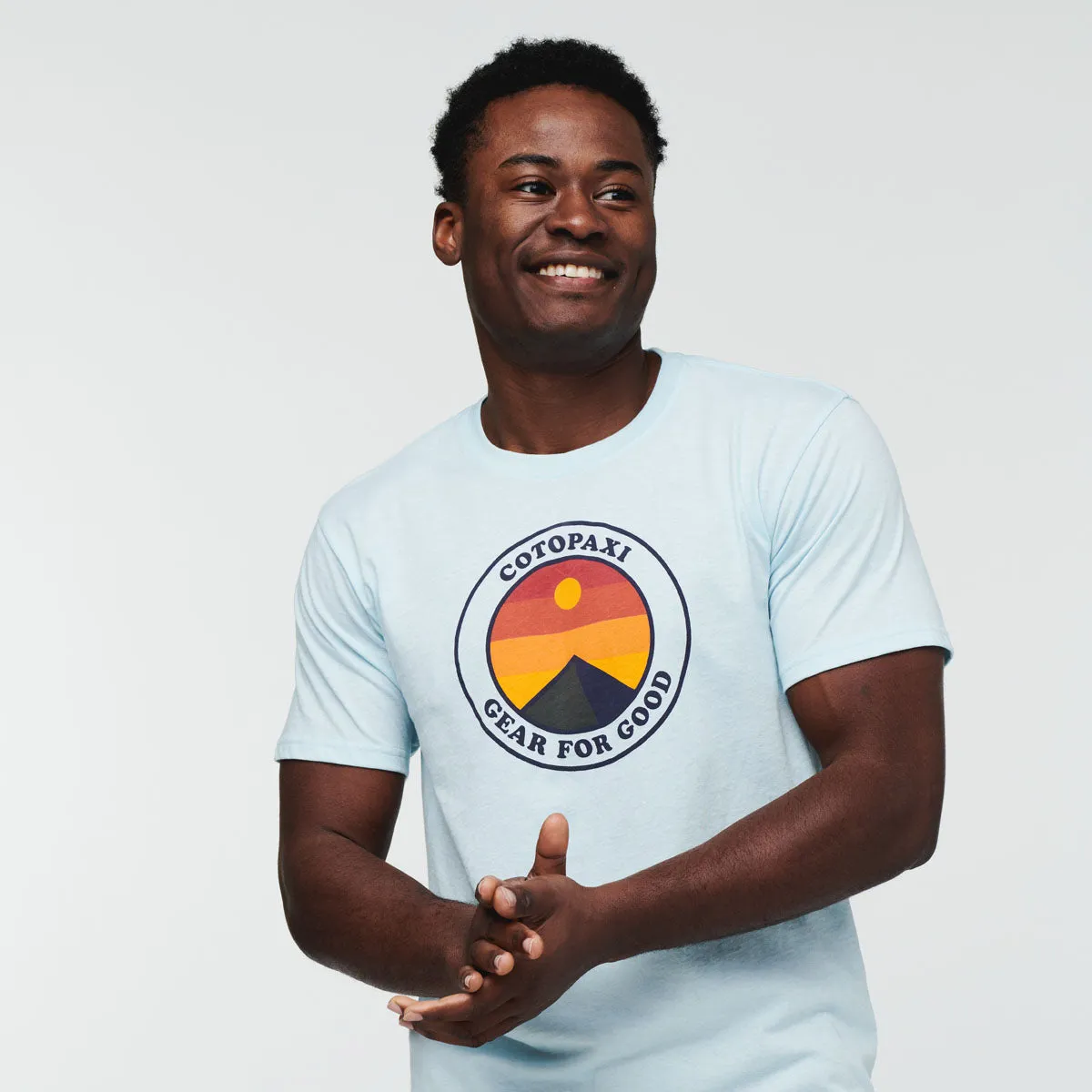 Cotopaxi Sunny Side T-shirt homme Ice coton bio