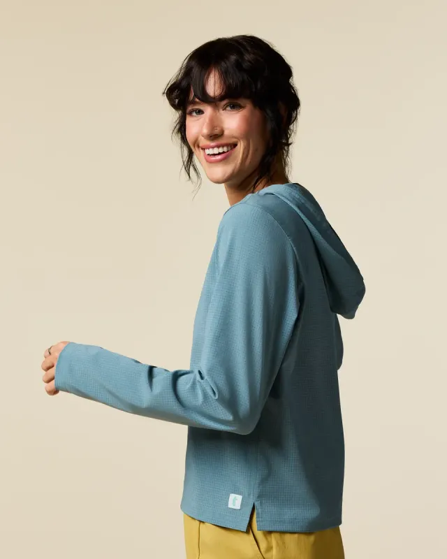 Cotopaxi Pulso Tech hoodie femme Everglade