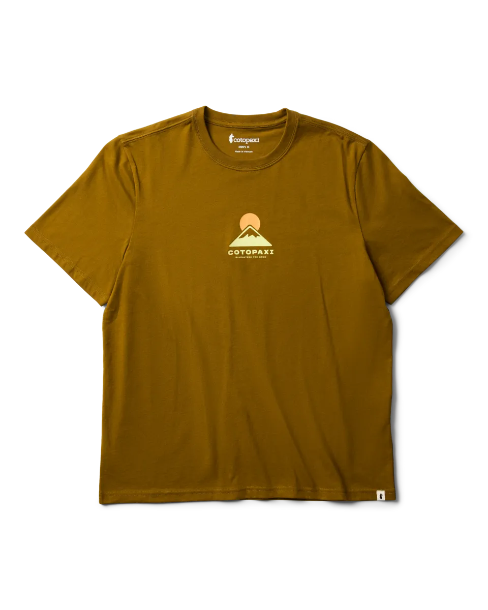 Cotopaxi Mountain t-shirt homme Ocean coton bio