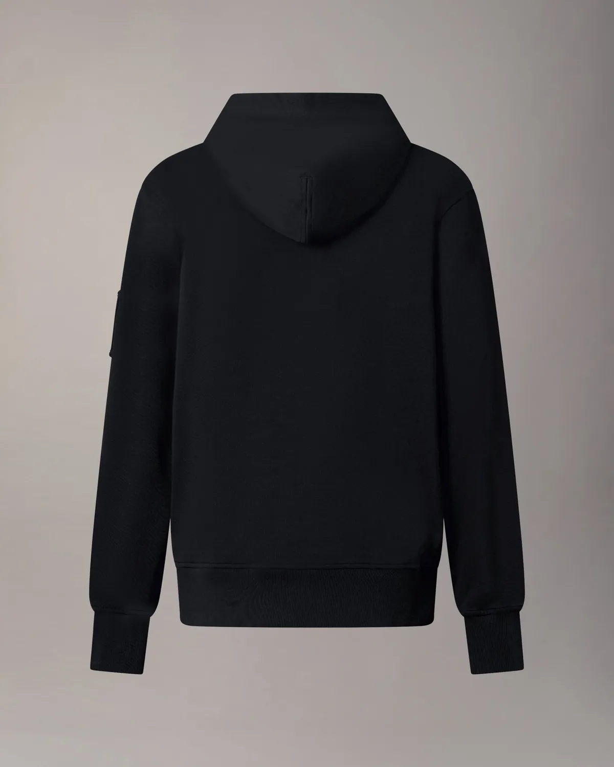 Moose Knuckles Hartsfield hoodie molleton noir