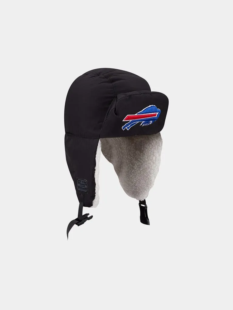 Alpha Industries Buffalo Bills trapper noir matelassé