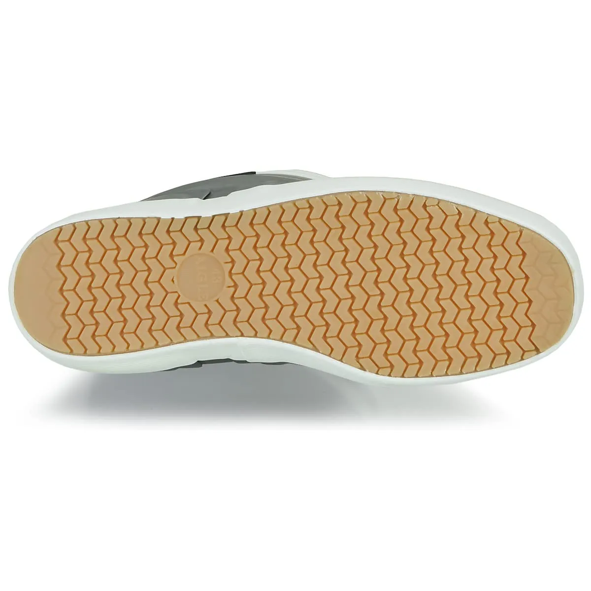 Aigle Goeland botte pluie homme Marine Blanc 2