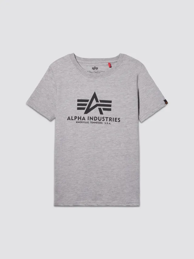 Alpha Industries Basic tee-shirt enfant gris chiné
