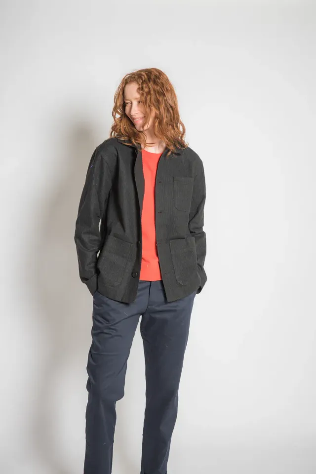 Soubacq Le Bleu Row veste lainage costume