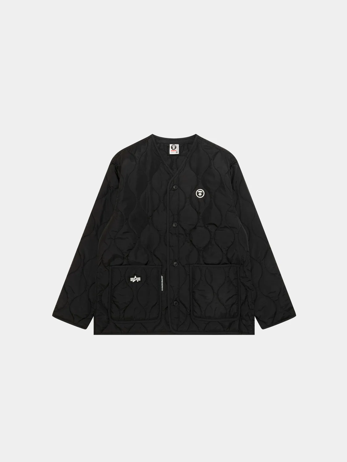 Alpha Industries Aape x Alpha Liner veste black déperlante