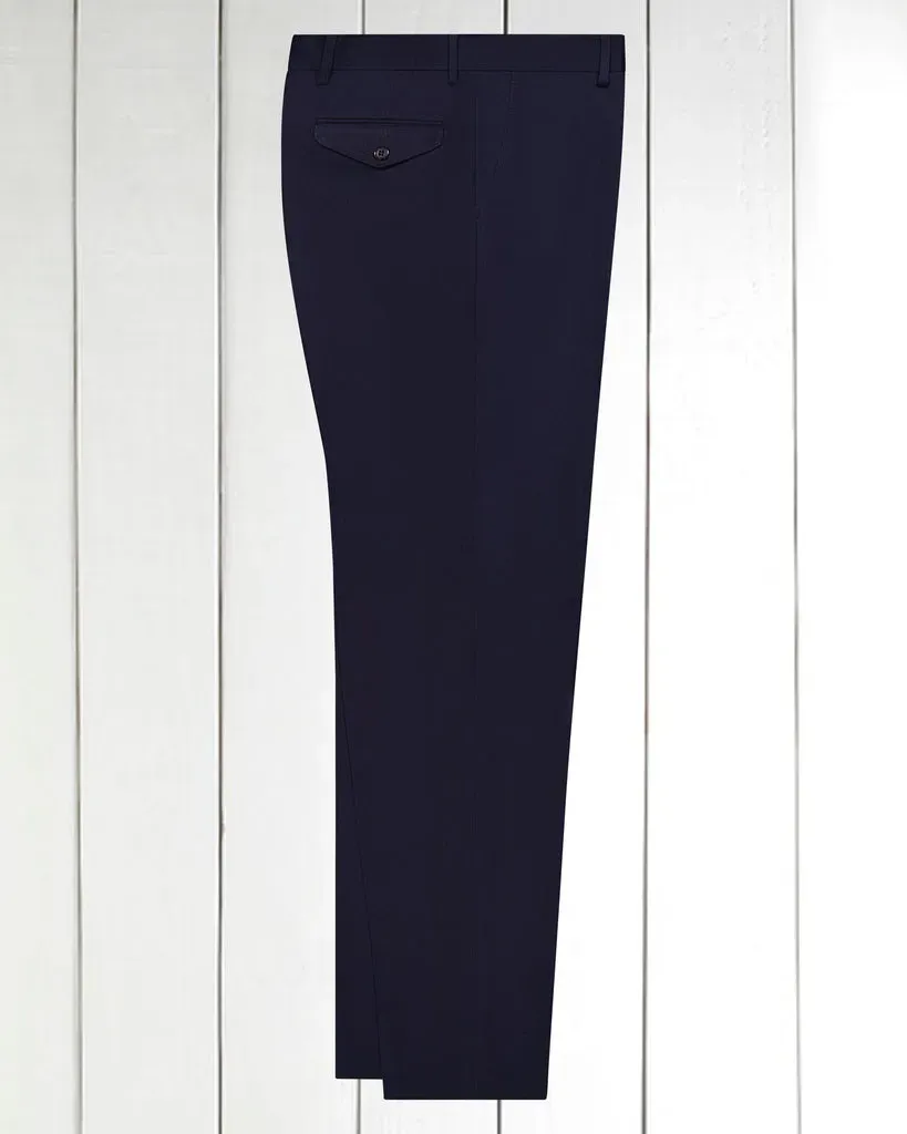 Hollington Jules pantalon large denim japonais bleu nuit