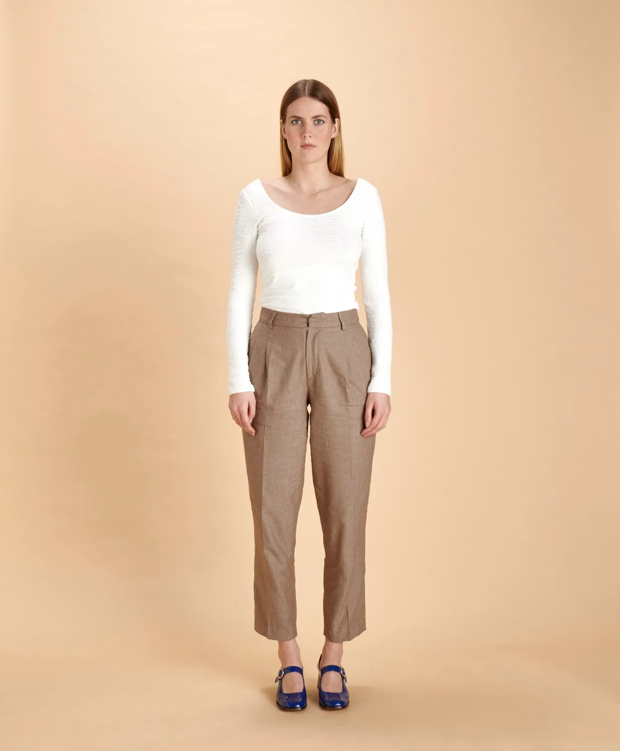 Soubacq Linen pantalon femme lin-coton
