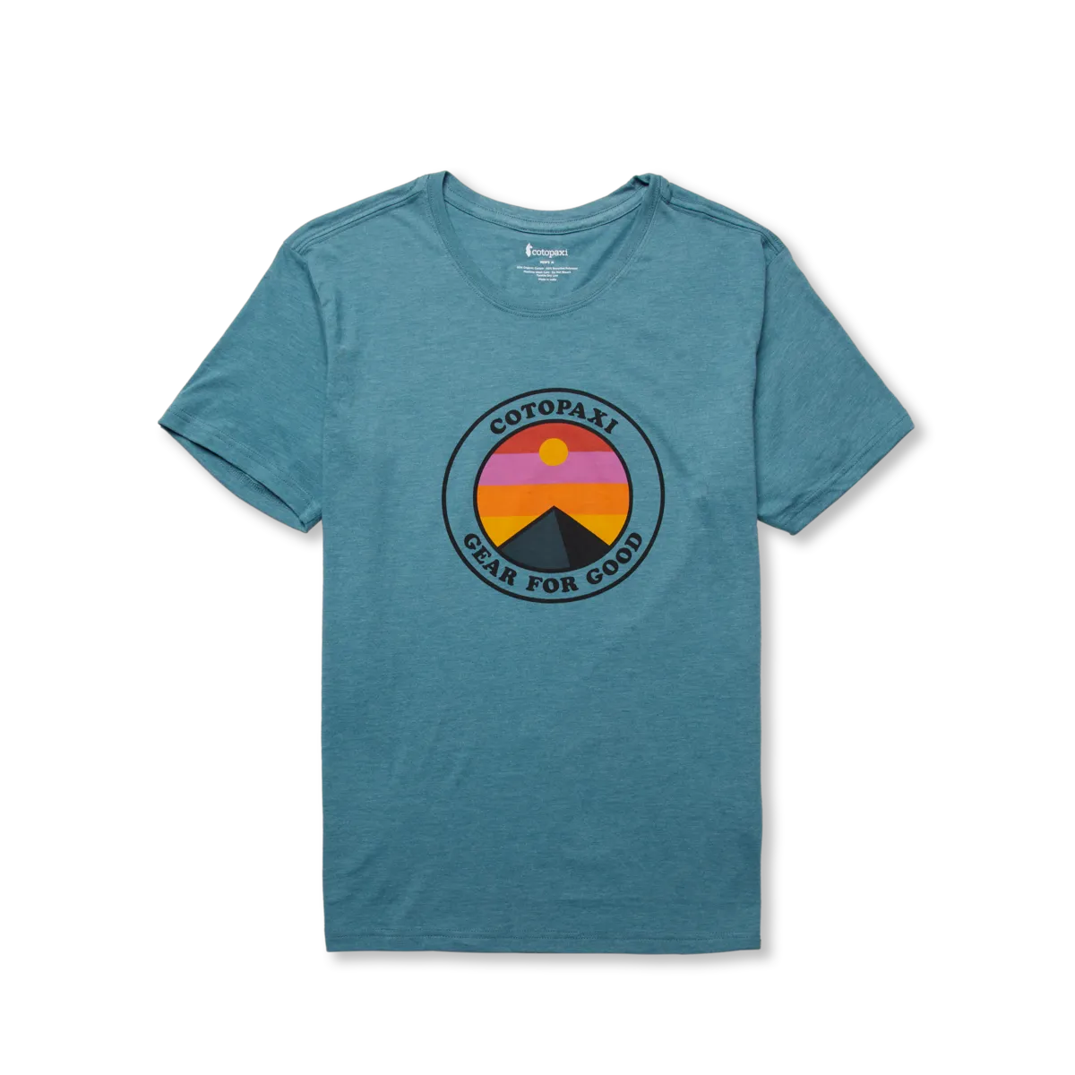 Cotopaxi Sunny Side T-shirt homme Maritime logo