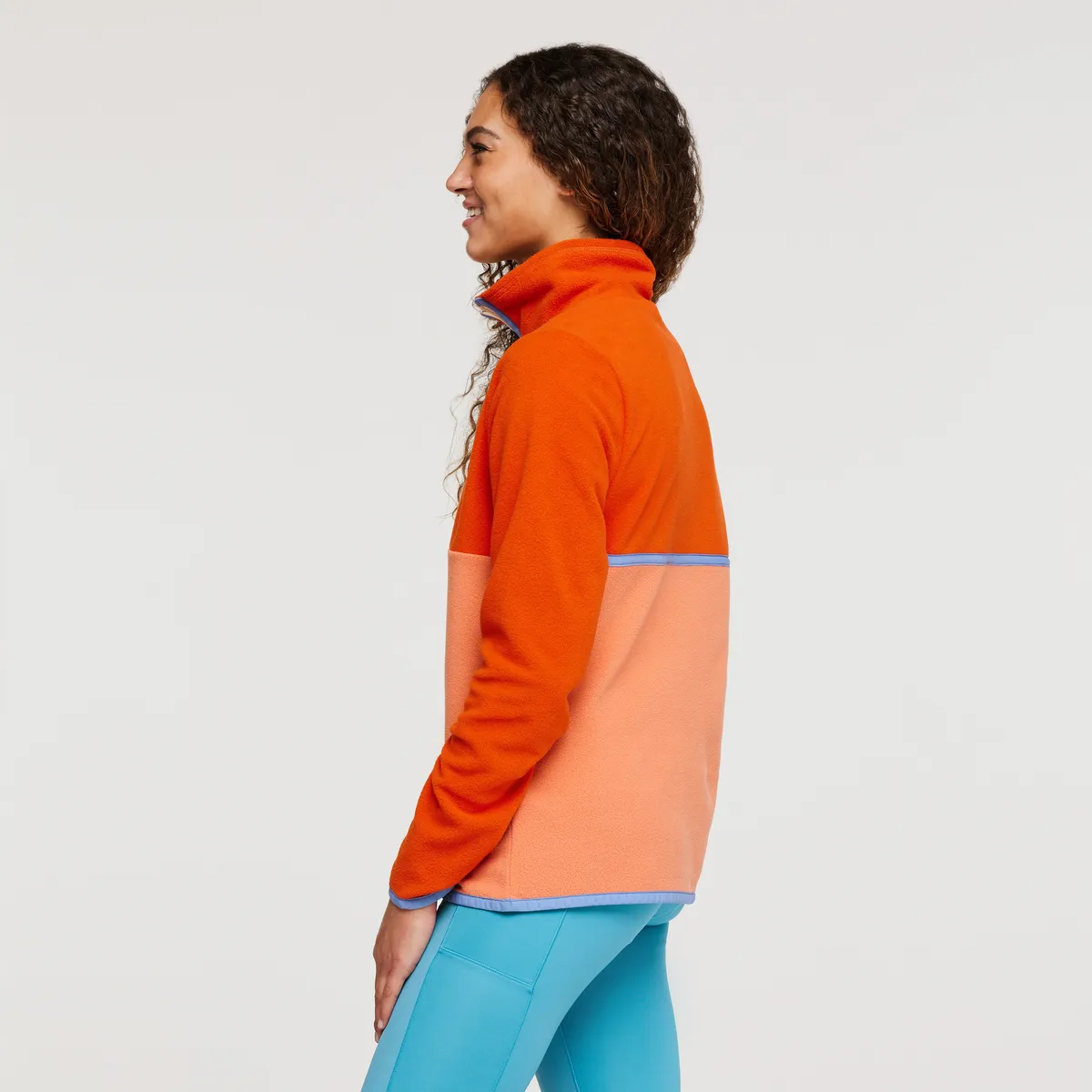 Cotopaxi Amado Fleece Pullover polaire femme graphite recyclé