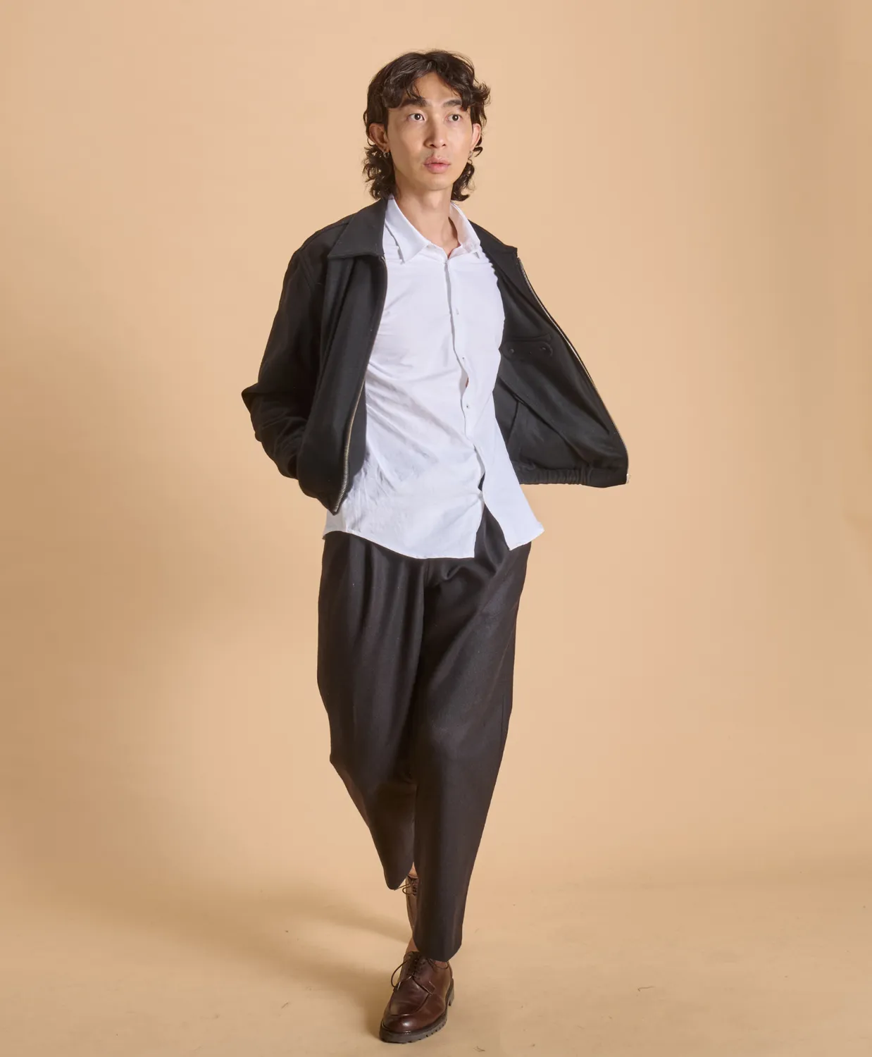 Soubacq Cadet blouson laine cachemire