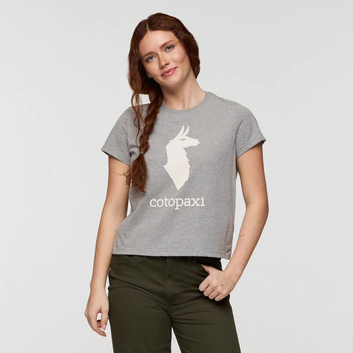 Cotopaxi Llama t-shirt femme Dusty Rose coton bio