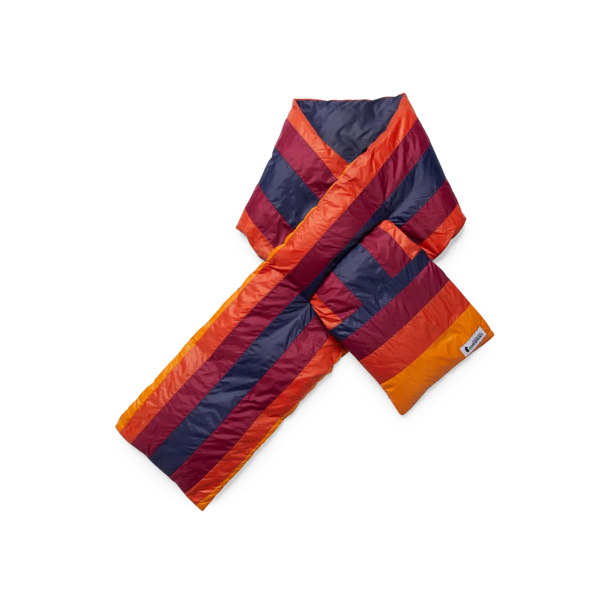 Cotopaxi Fuego Down écharpe duvet rayée chaude