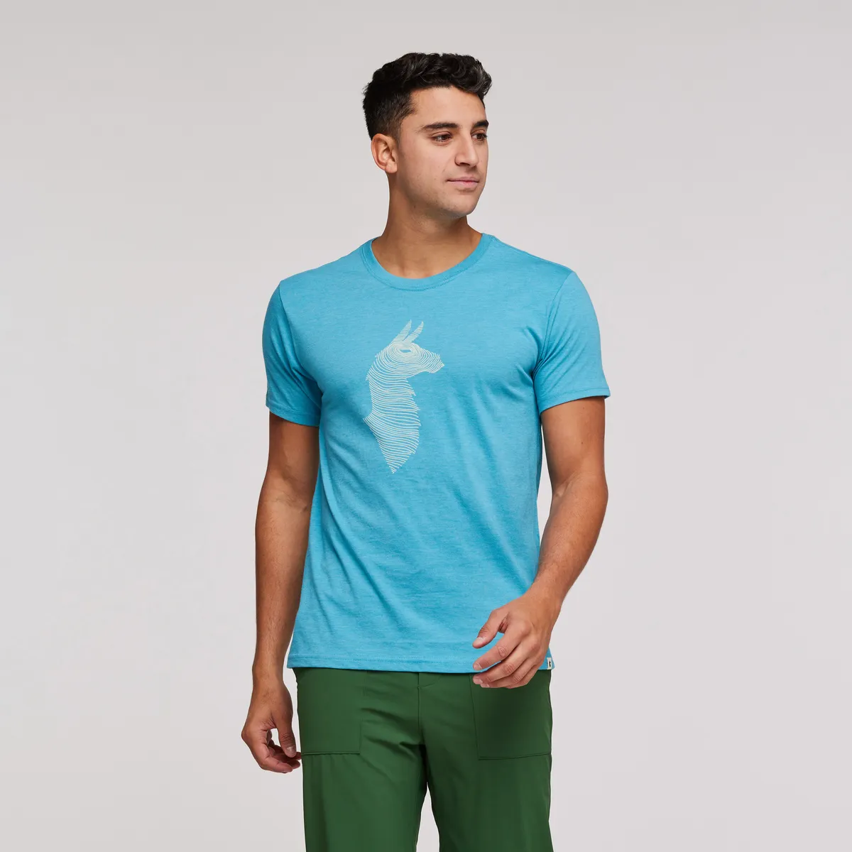 Cotopaxi Topo Llama T-Shirt t-shirt homme Canyon coton recyclé