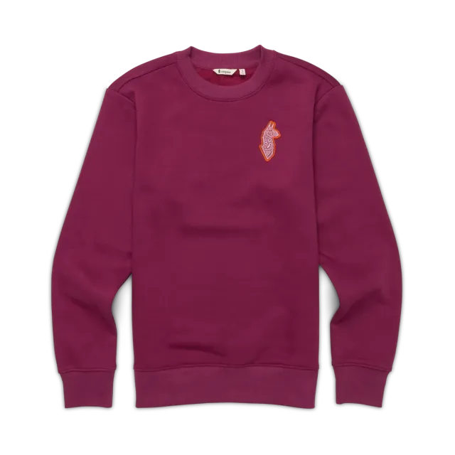 Cotopaxi Lava Llama Crew sweat femme Jam coton bio
