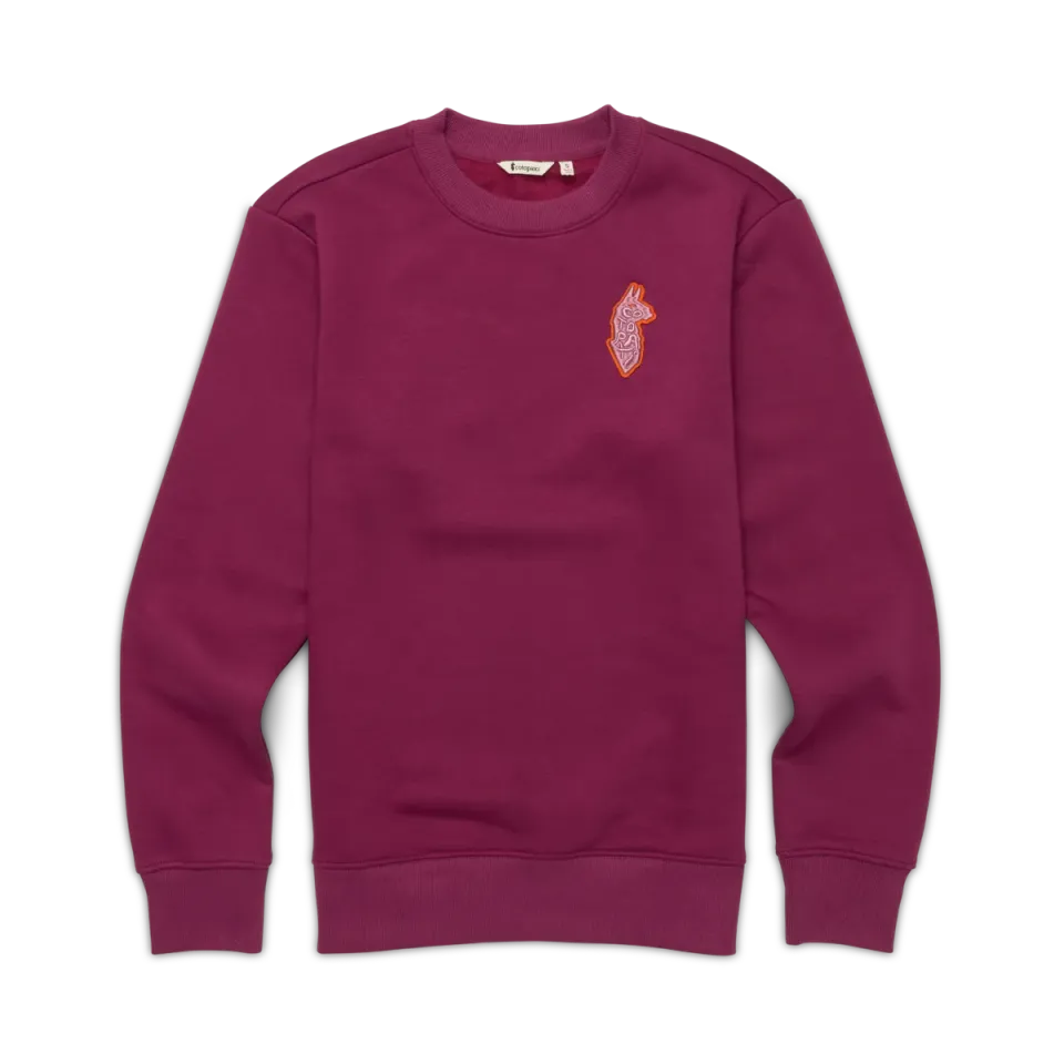 Cotopaxi Lava Llama Crew sweat femme Jam coton bio