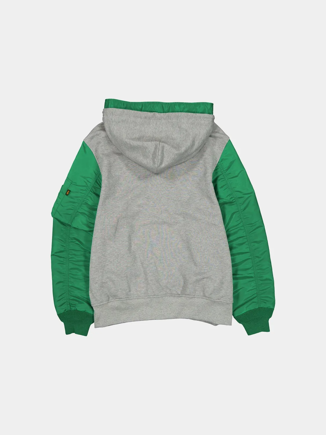 Alpha Industries MA-1 Eagles hoodie zip homme vert