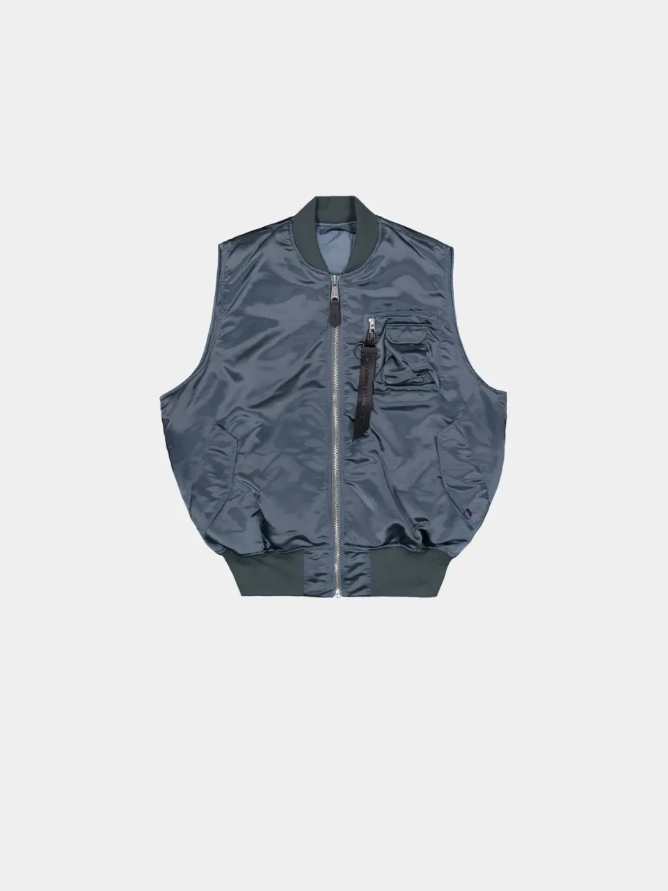 Alpha Industries MA-1 Base gilet réversible noir léger