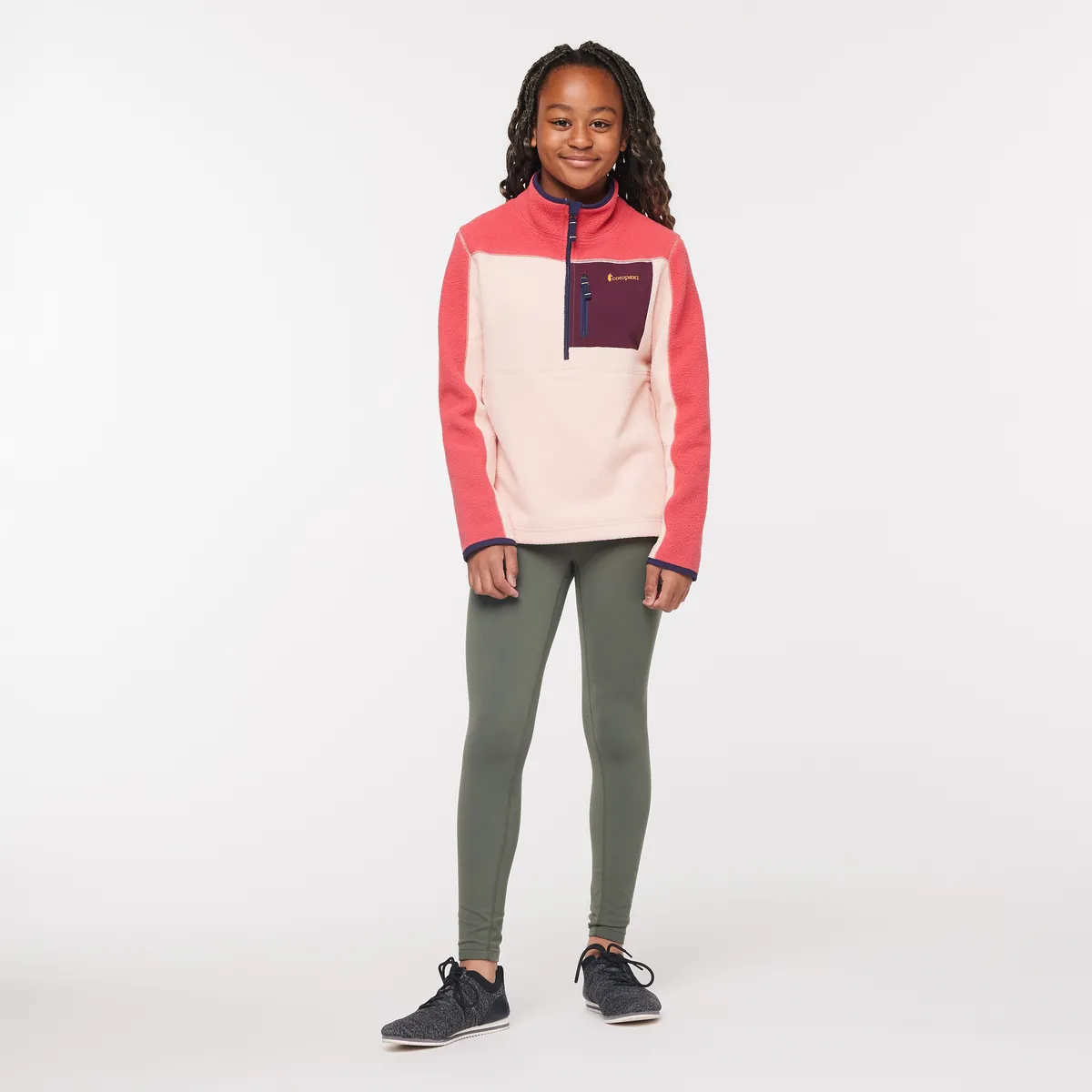Cotopaxi Abrazo Half-Zip veste polaire enfant recyclée