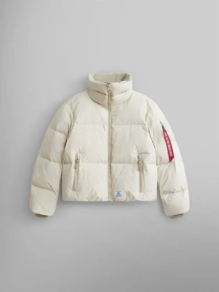 Alpha Industries Sierra Short doudoune femme Limestone duvet
