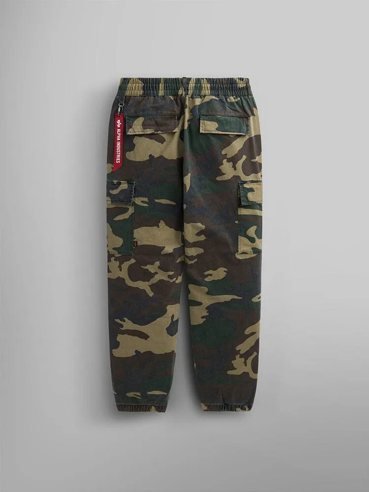 Alpha Industries Cotton Jogger pantalon woodland camo coton