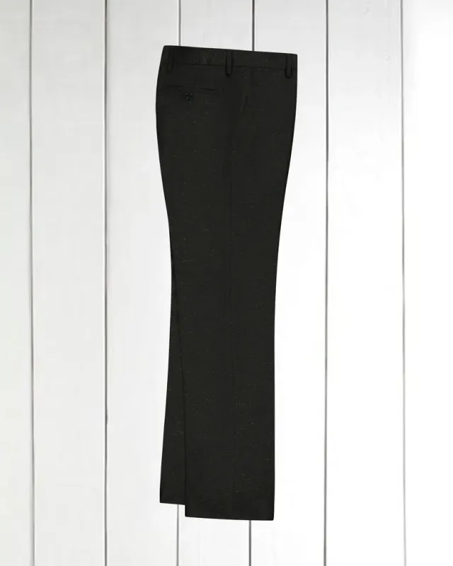 Hollington Siza pantalon tweed Donegal Brocéliande ajusté