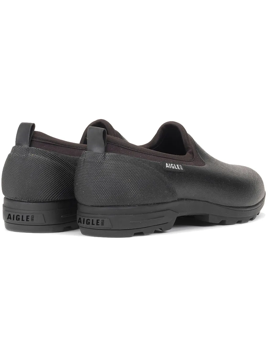 Aigle Lessfor M 2 sabot homme Noir cranté jardin