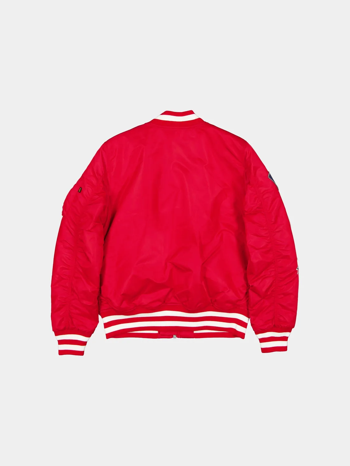 Alpha Industries MA-1 Yankees bomber rouge brodé