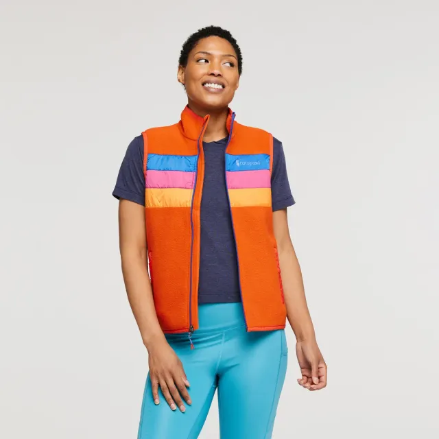 Cotopaxi Teca gilet polaire femme recyclé tailles XXS-4X