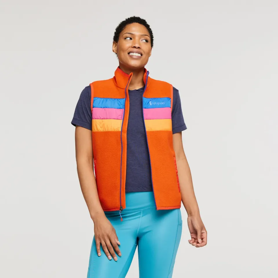 Cotopaxi Teca gilet polaire femme recyclé tailles XXS-4X