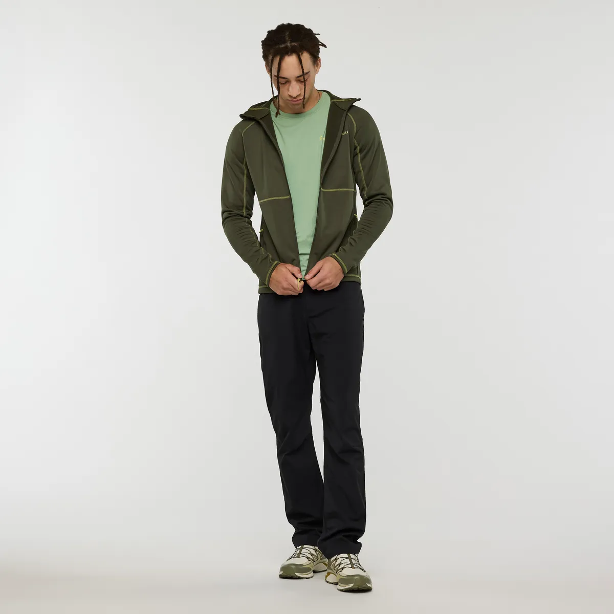 Cotopaxi Tempa veste polaire capuche homme Fatigue recyclée